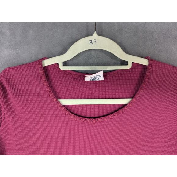 County Seat Nuovo Purple Knit Sweater Womens Large USA Vintage - Picture 2 of 9